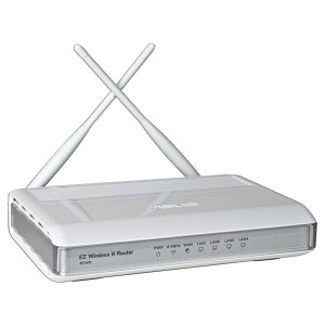 ASUS 150Mbps 802.11n MIMO Wireless LAN/Firewall 4-Port Router